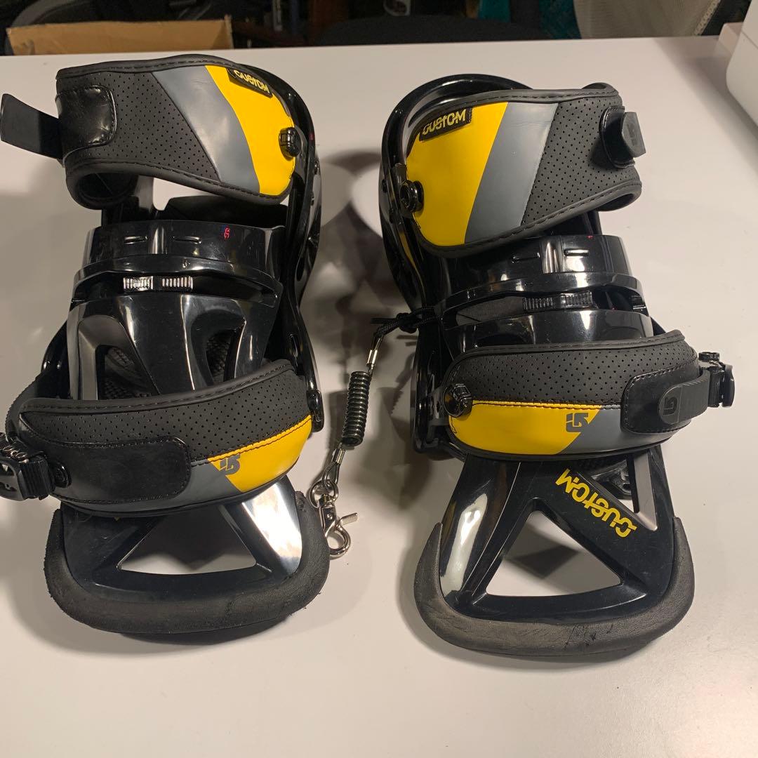 バートン　CUSTOM スノーボード ビンディング L