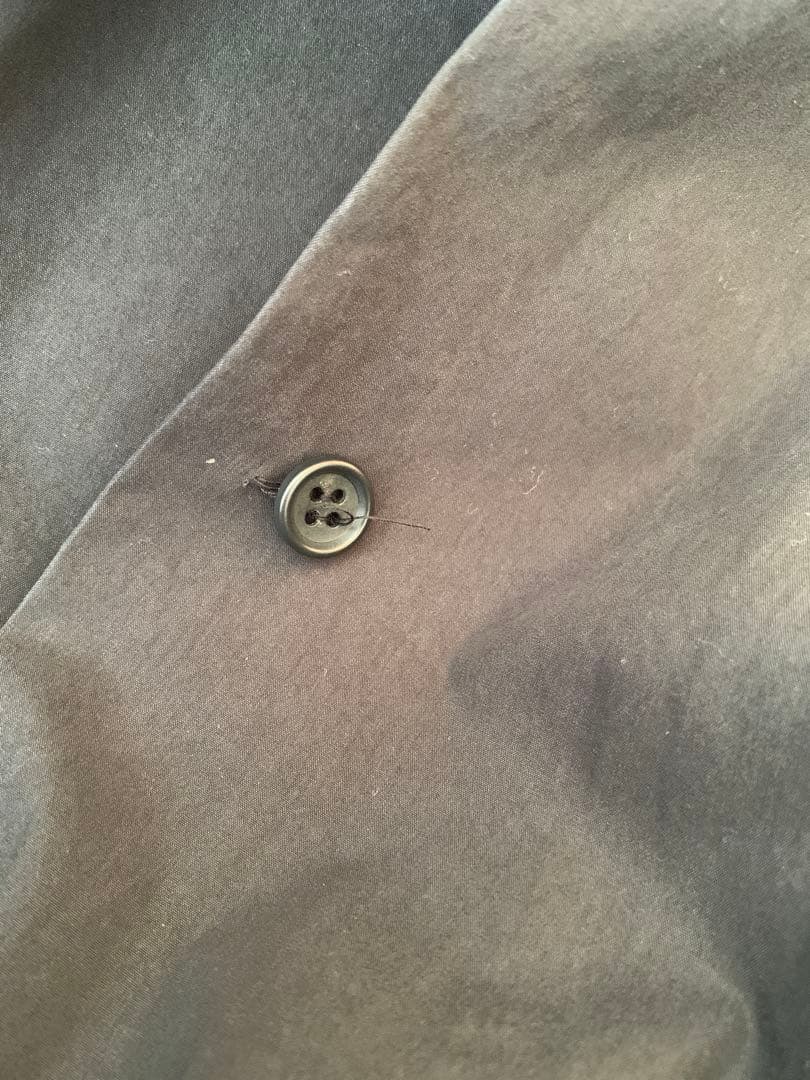 moe様　mizuiro ind 比翼ワイドシャツライクロングコート