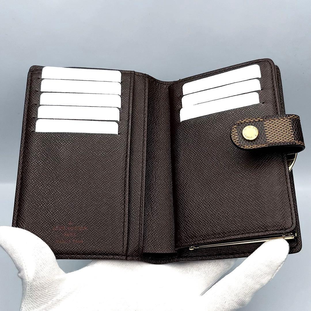 ルイヴィトン ポルトフォイユ ヴィエノワ ダミエ 8枚モデル 正規品保証Z462