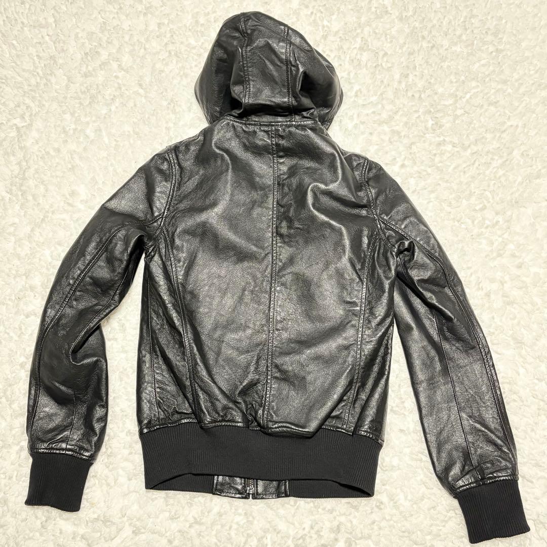 HYSTERIC GLAMOUR 豚革 レザージャケット FREE