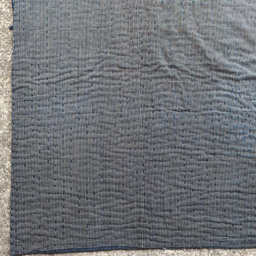 襤褸　厚手　5幅　継ぎ接ぎ　古布　刺し子　リメイク　BORO　アンティーク