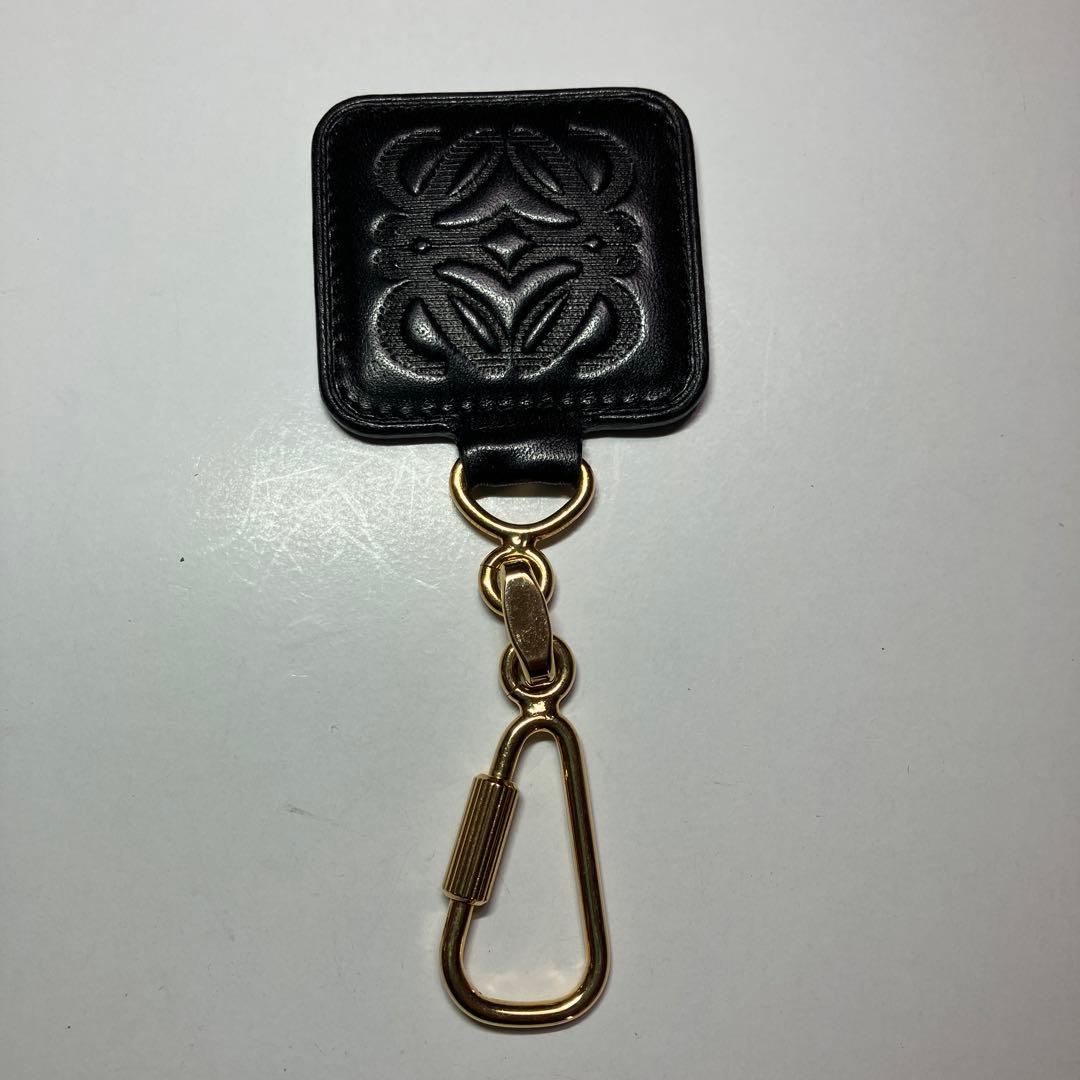 【未使用】LOEWE　ロエベ　アナグラム　 　　　　レザー　キーホルダー