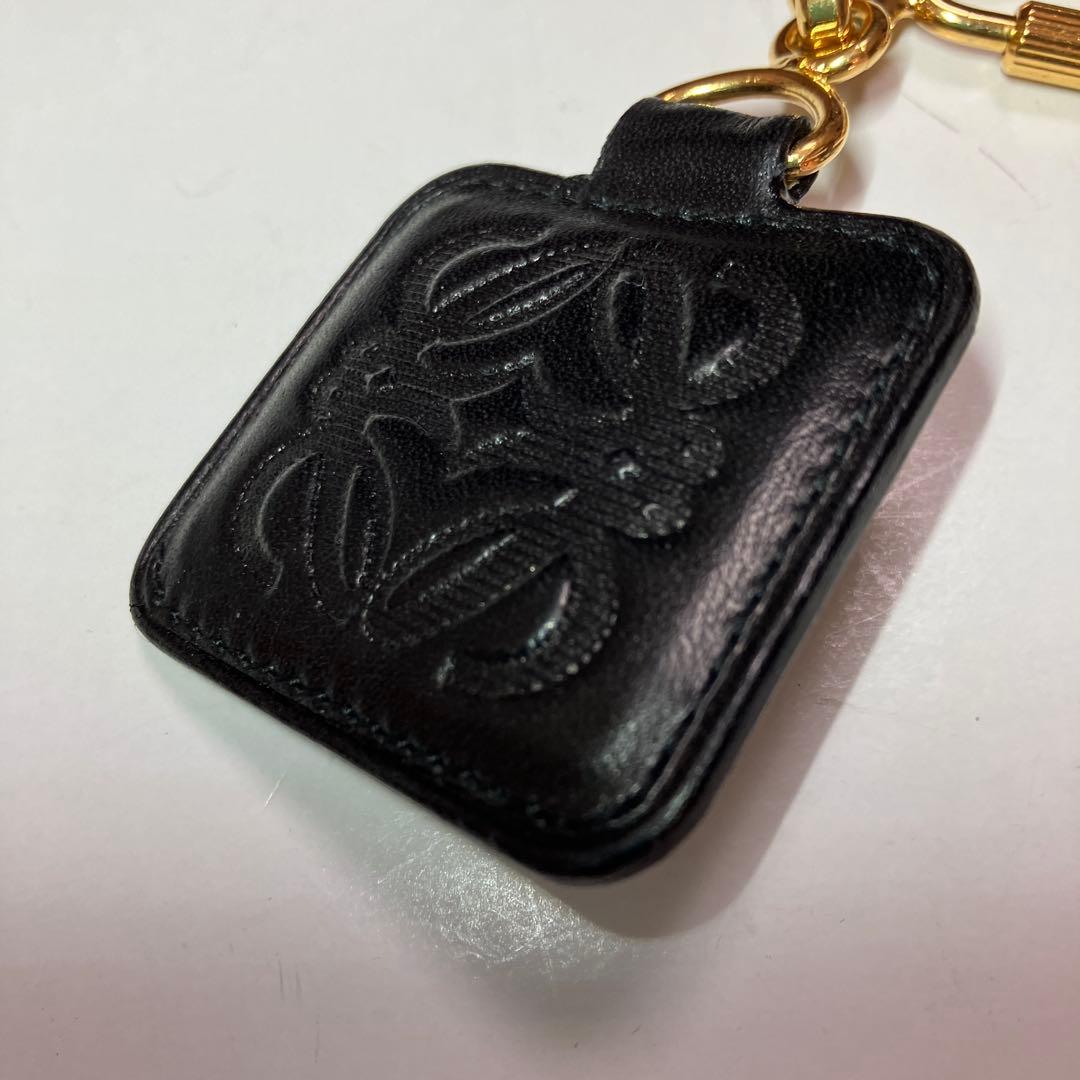 【未使用】LOEWE　ロエベ　アナグラム　 　　　　レザー　キーホルダー