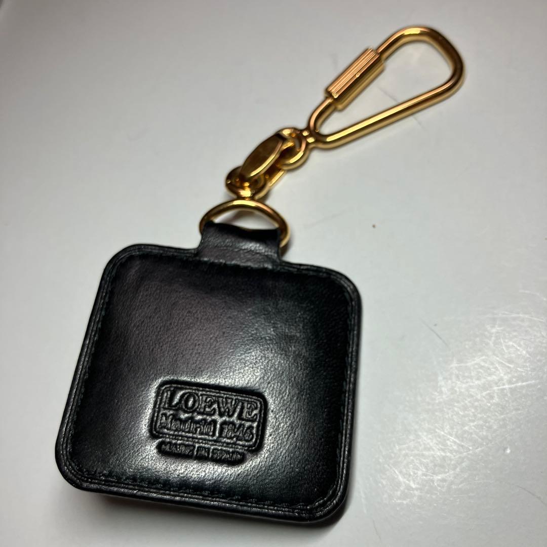 【未使用】LOEWE　ロエベ　アナグラム　 　　　　レザー　キーホルダー