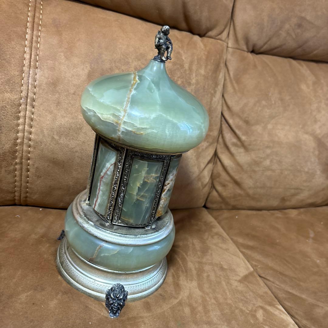 REUGE 葉巻入れ シガレットホルダー オルゴール 大理石 リュージュ