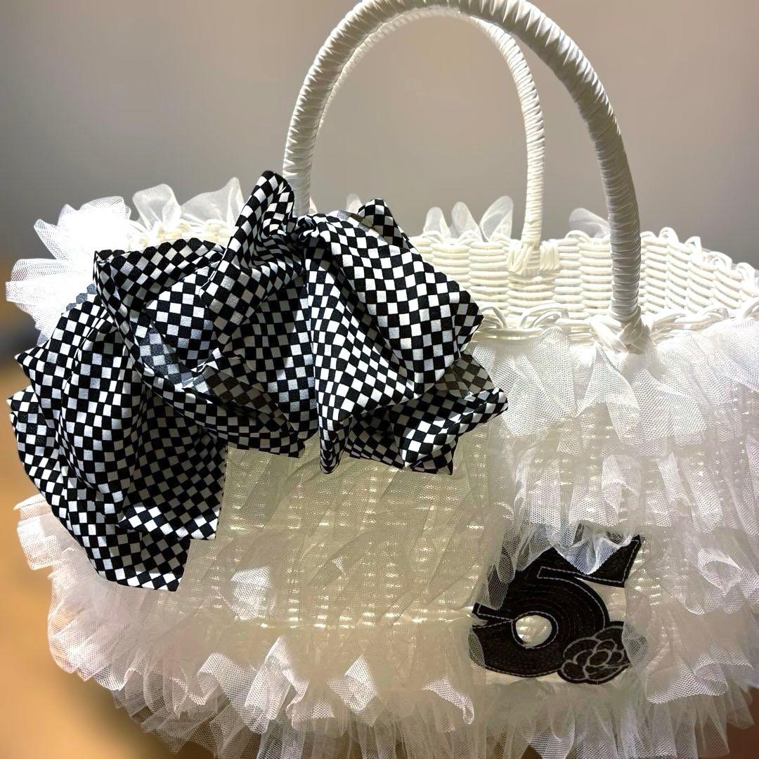 パリエロ　decoプラカゴbag (middle)