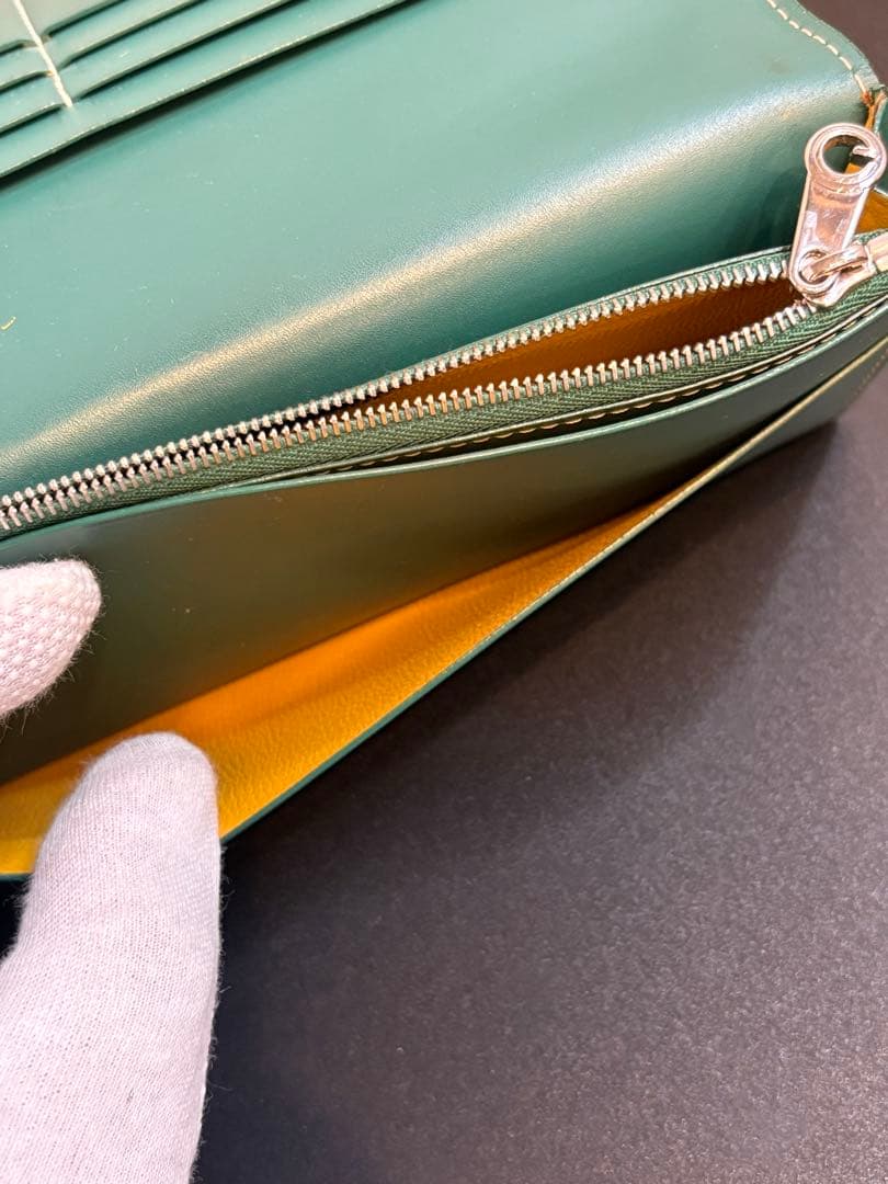 【 廃盤美品 】 GOYARD (ゴヤール) 長財布 マーカージュ入り
