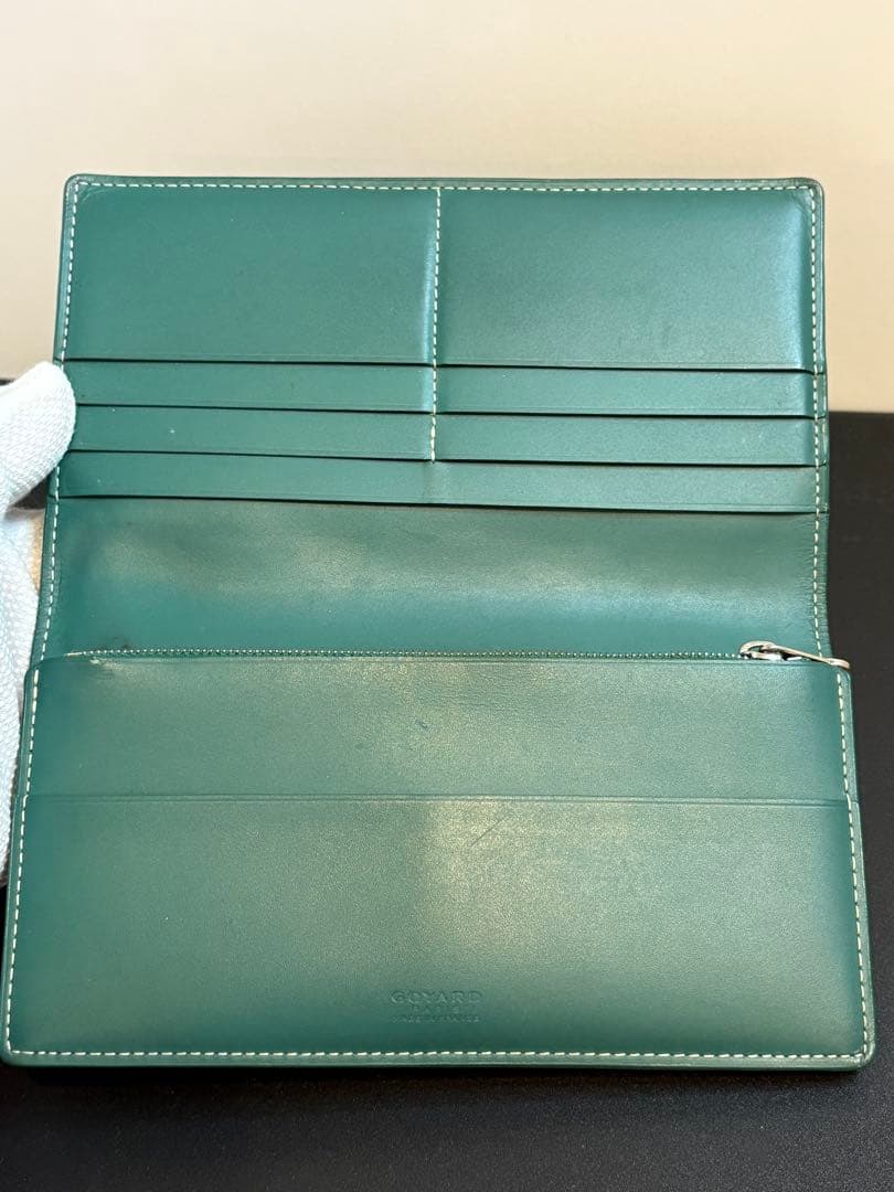 【 廃盤美品 】 GOYARD (ゴヤール) 長財布 マーカージュ入り
