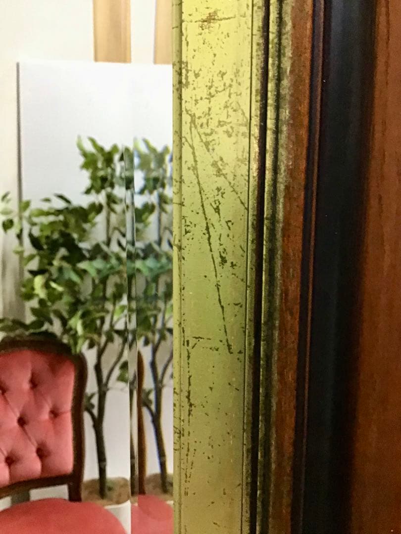 tetsu0525☆管232☆イタリア製☆アンティーク☆壁掛けウォームミラ