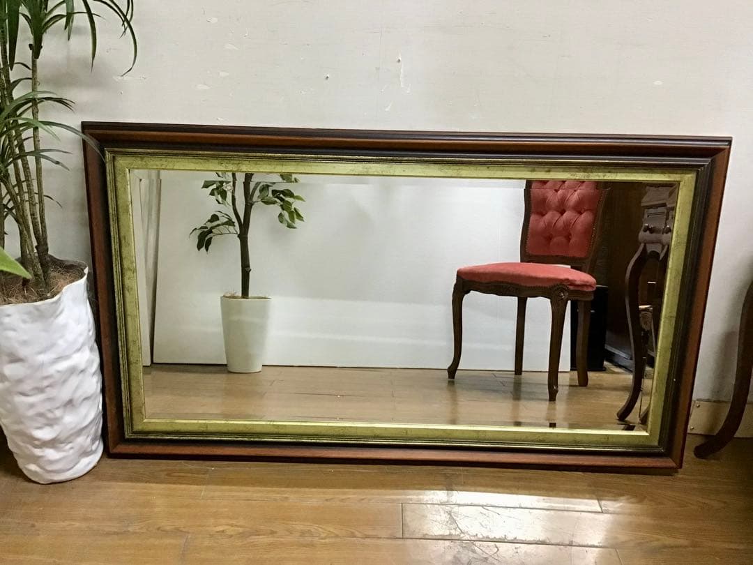 tetsu0525☆管232☆イタリア製☆アンティーク☆壁掛けウォームミラ