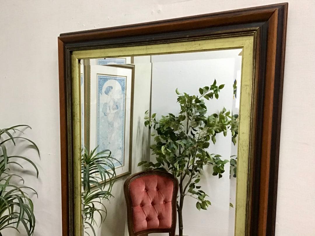 tetsu0525☆管232☆イタリア製☆アンティーク☆壁掛けウォームミラ