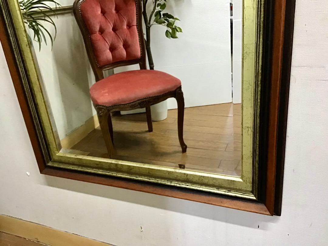 tetsu0525☆管232☆イタリア製☆アンティーク☆壁掛けウォームミラ