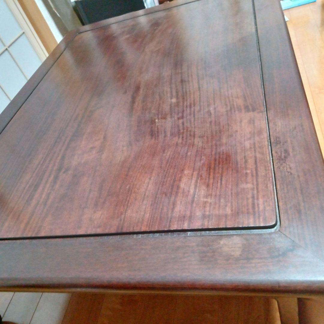 紫檀　座卓　和風　机