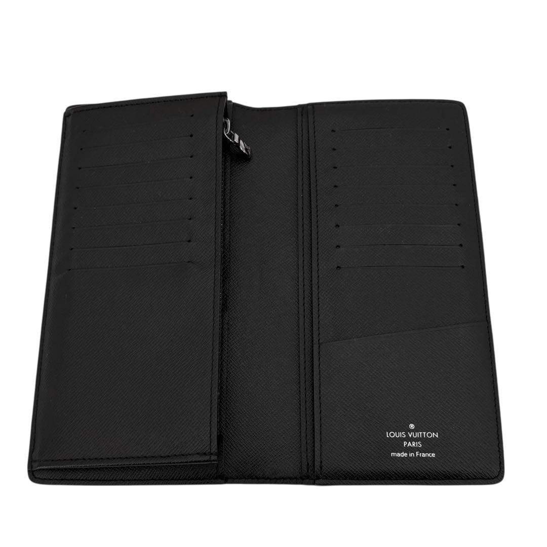 新品に近い　新型　ルイヴィトン ポルトフォイユブラザ エクリプスモノグラム 財布