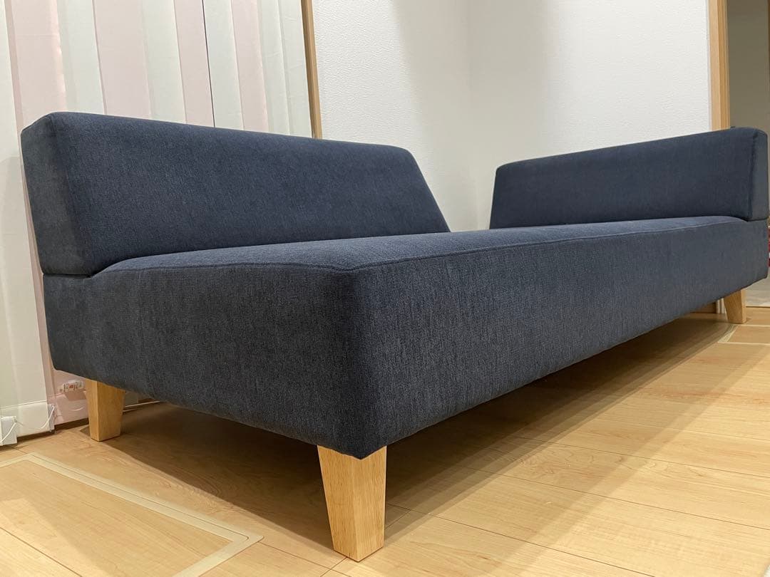 【値下げ交渉歓迎】フランネルソファ　PIVO 2.5人掛け