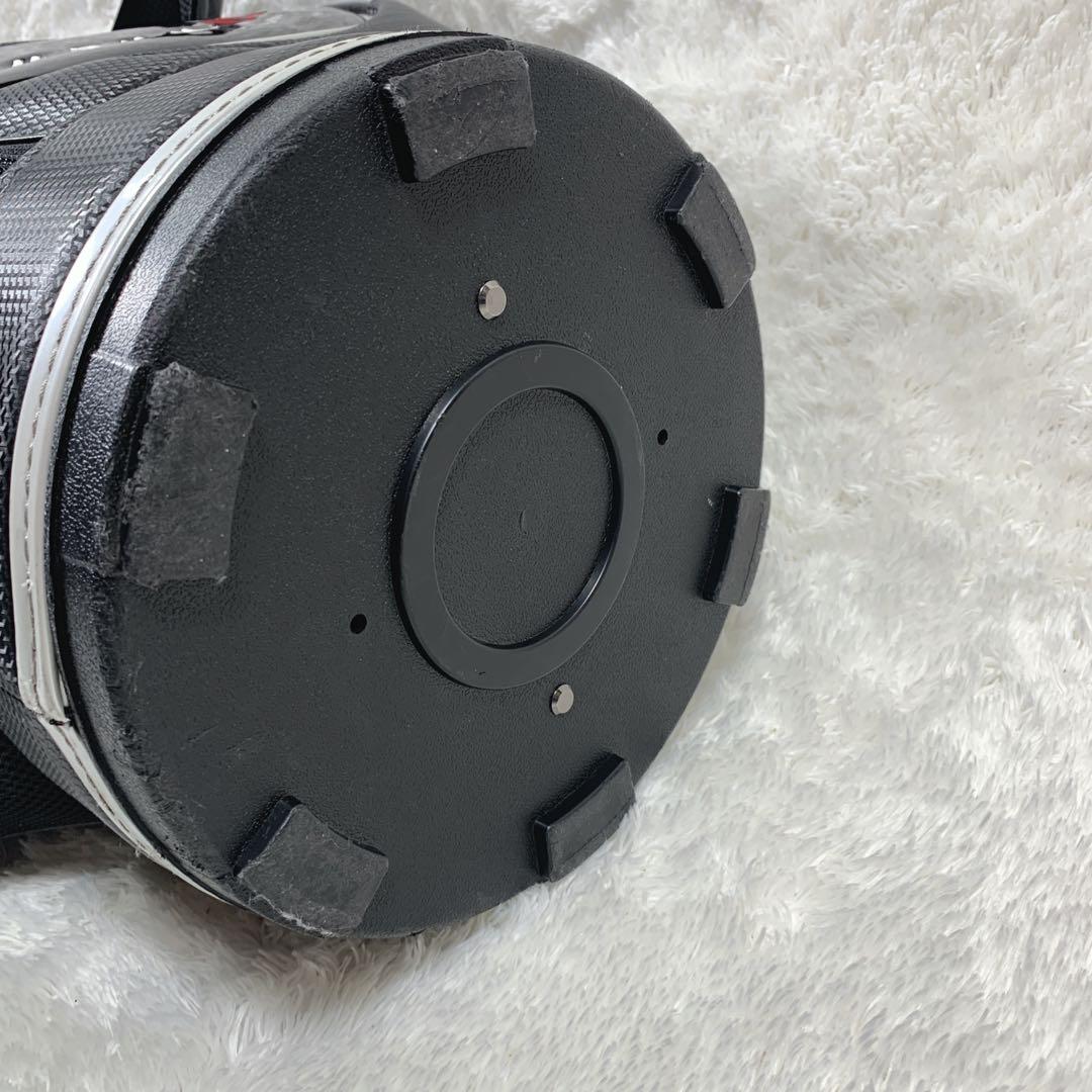 【極上美品】adabat キャディーバックブラック エナメル 5口