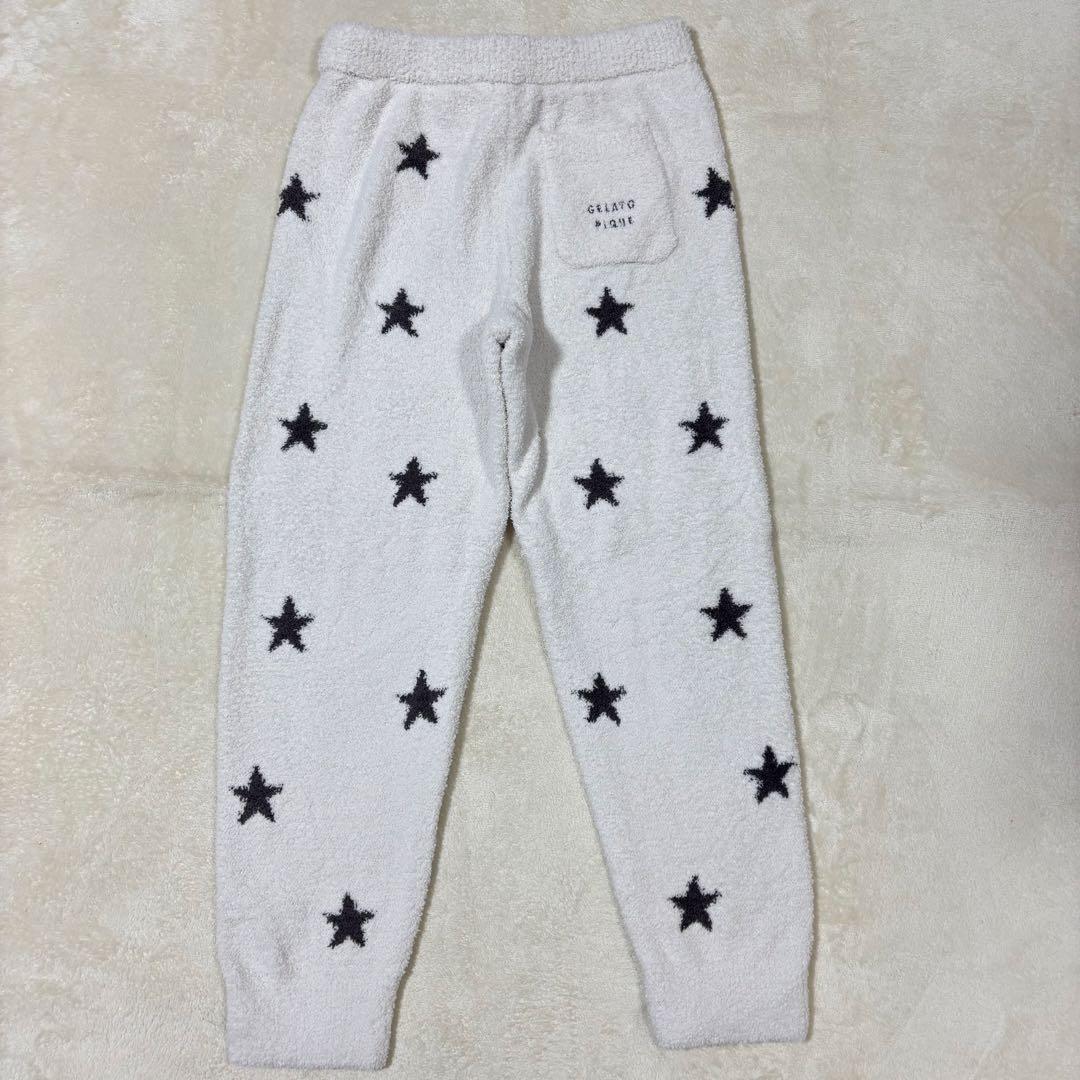 【新品】ジェラートピケ スタージャガード プルオーバー ロングパンツ ペアセット