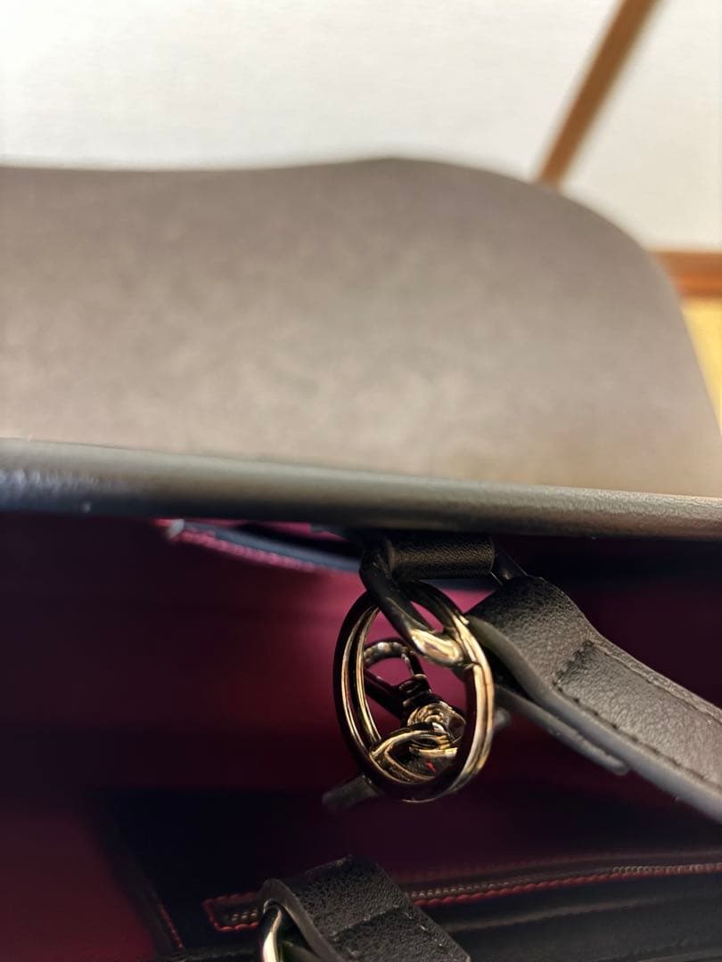 UNDIMENSION 2way ショッパートートバッグ　モチーフタグキーリング