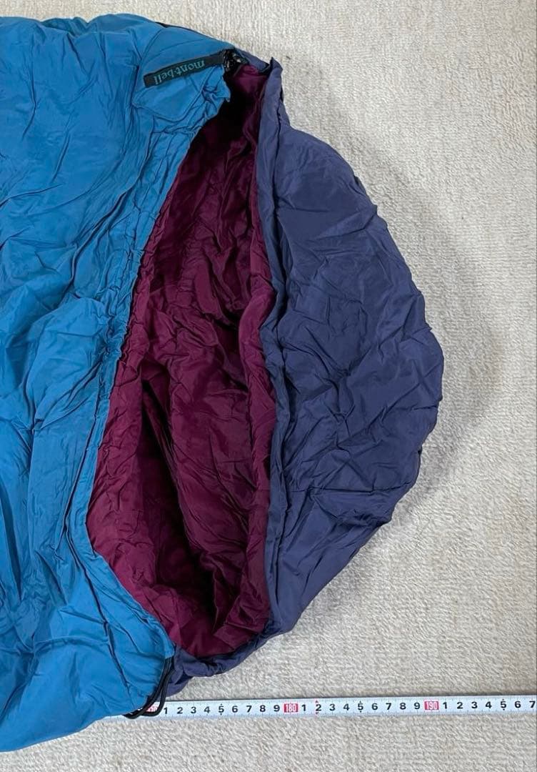 montbell モンベル シュラフ 寝袋 SUPER BURROW アウトドア