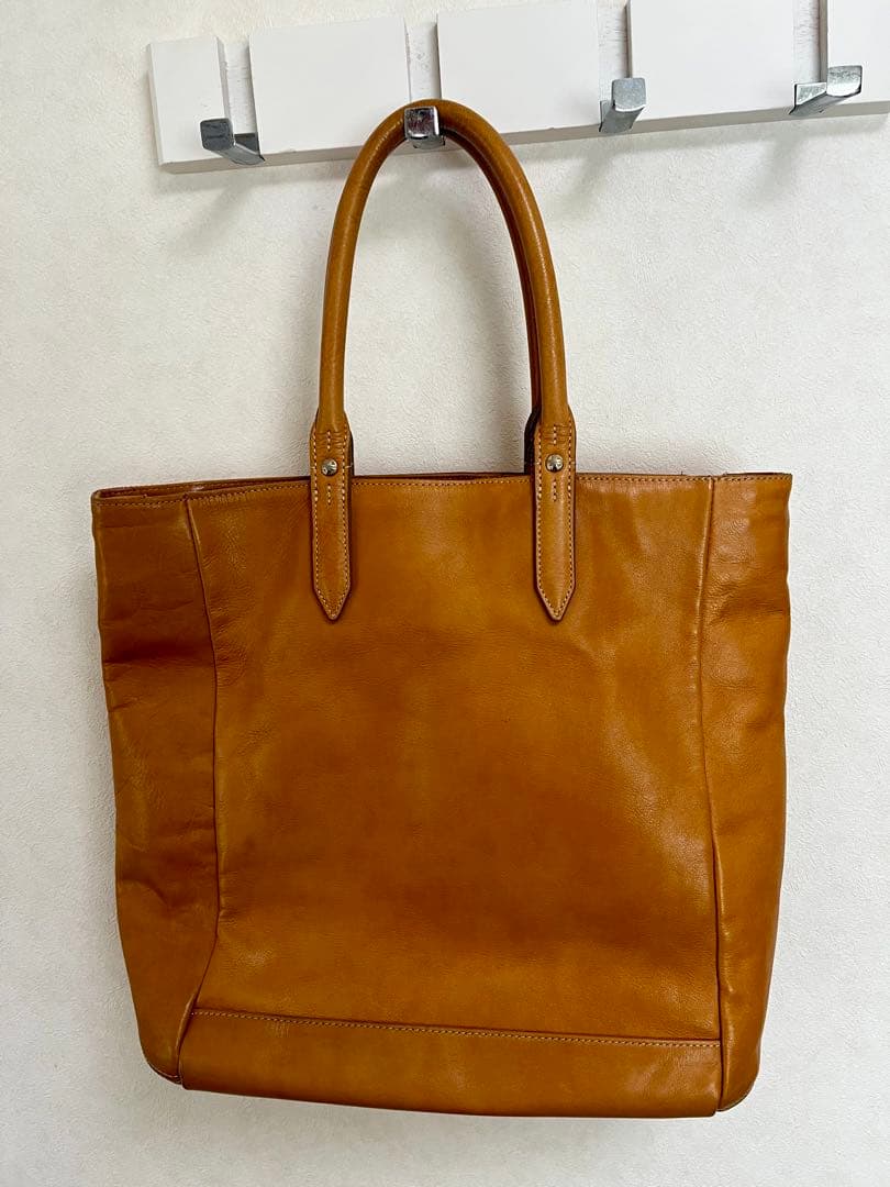 aniary アニアリー キャメル色 レザー トートバッグ