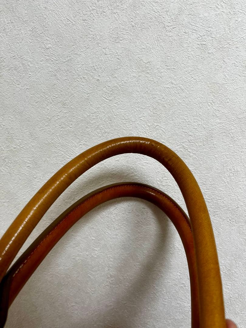 aniary アニアリー キャメル色 レザー トートバッグ