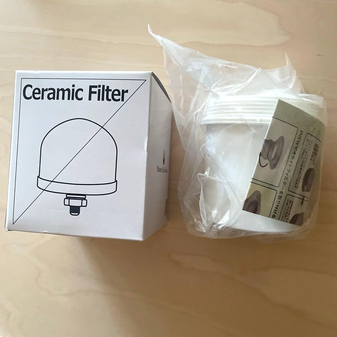 エコウォーター　ゼオライトフィルター、セラミックフィルター (新品未使用)