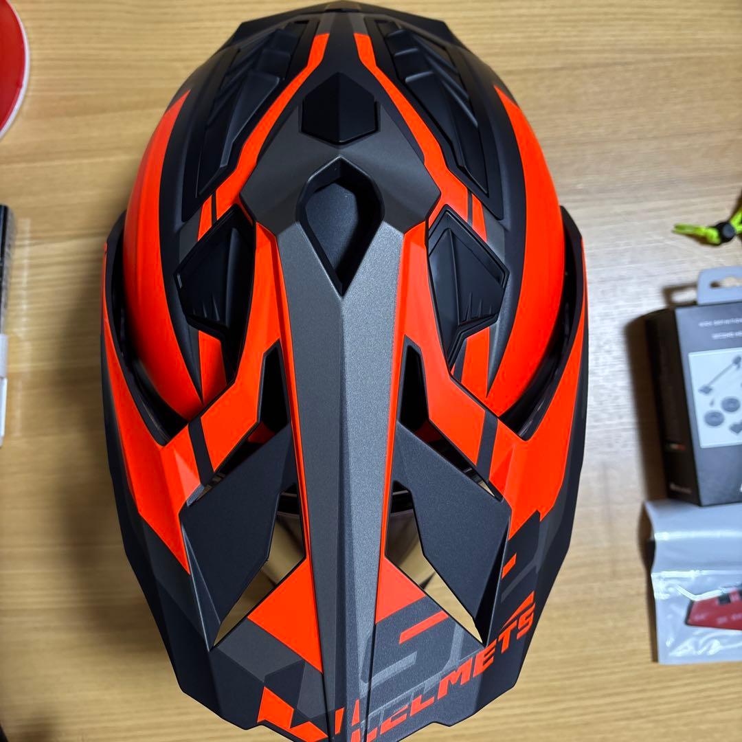 LS2 MX701 Explorer フルフェイスヘルメット　インカム付き