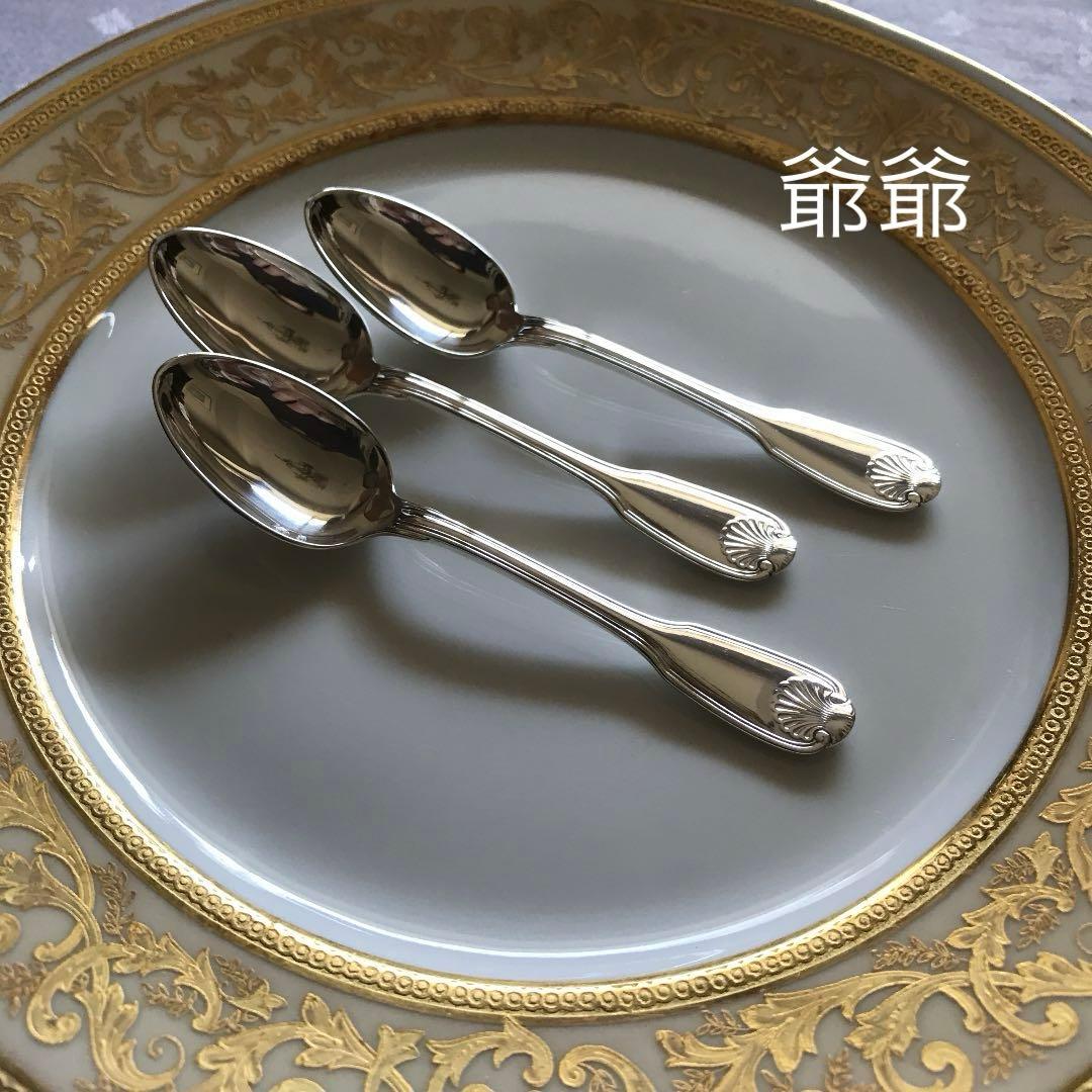 クリストフル／ヴァンドーム 純銀 スターリングシルバー／スプーン ４本