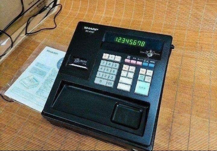 シャープレジスター　XE-A147　PC連携売上管理フル設定無料　050077