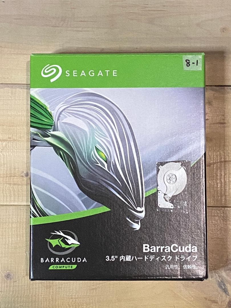 Seagate Barracuda 8TB 内蔵ハードディスクドライブ