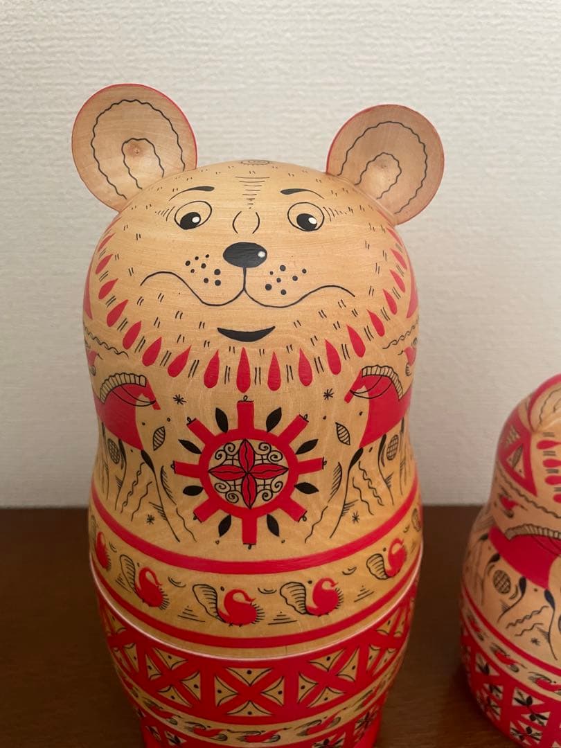 クマのマトリョーシカ 3個セット