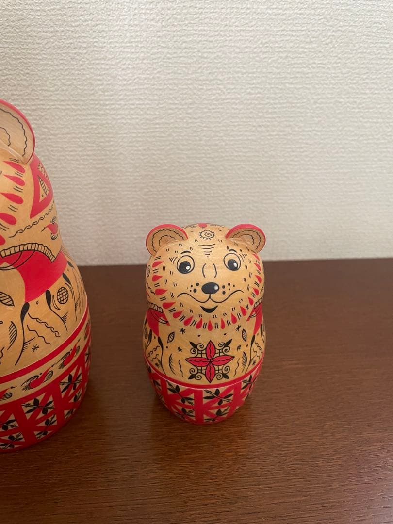 クマのマトリョーシカ 3個セット