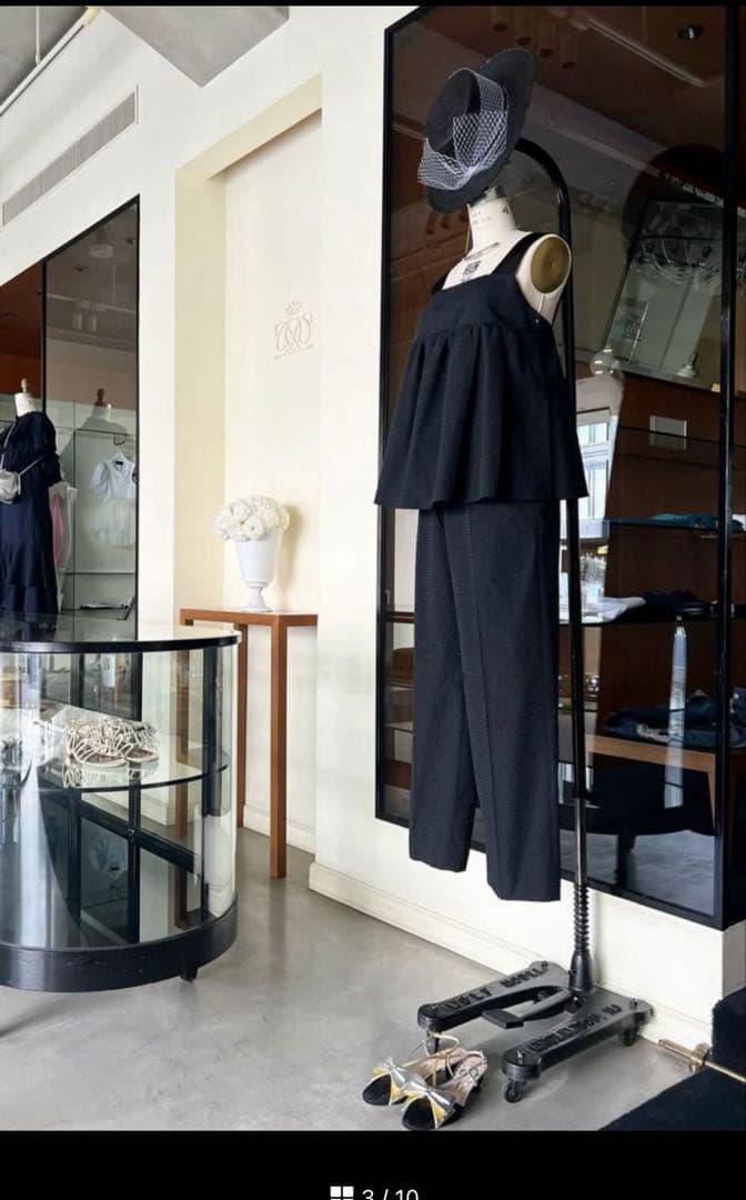 期間限定お値下げドゥロワー 新品未使用 ドットモールサロペット 2025