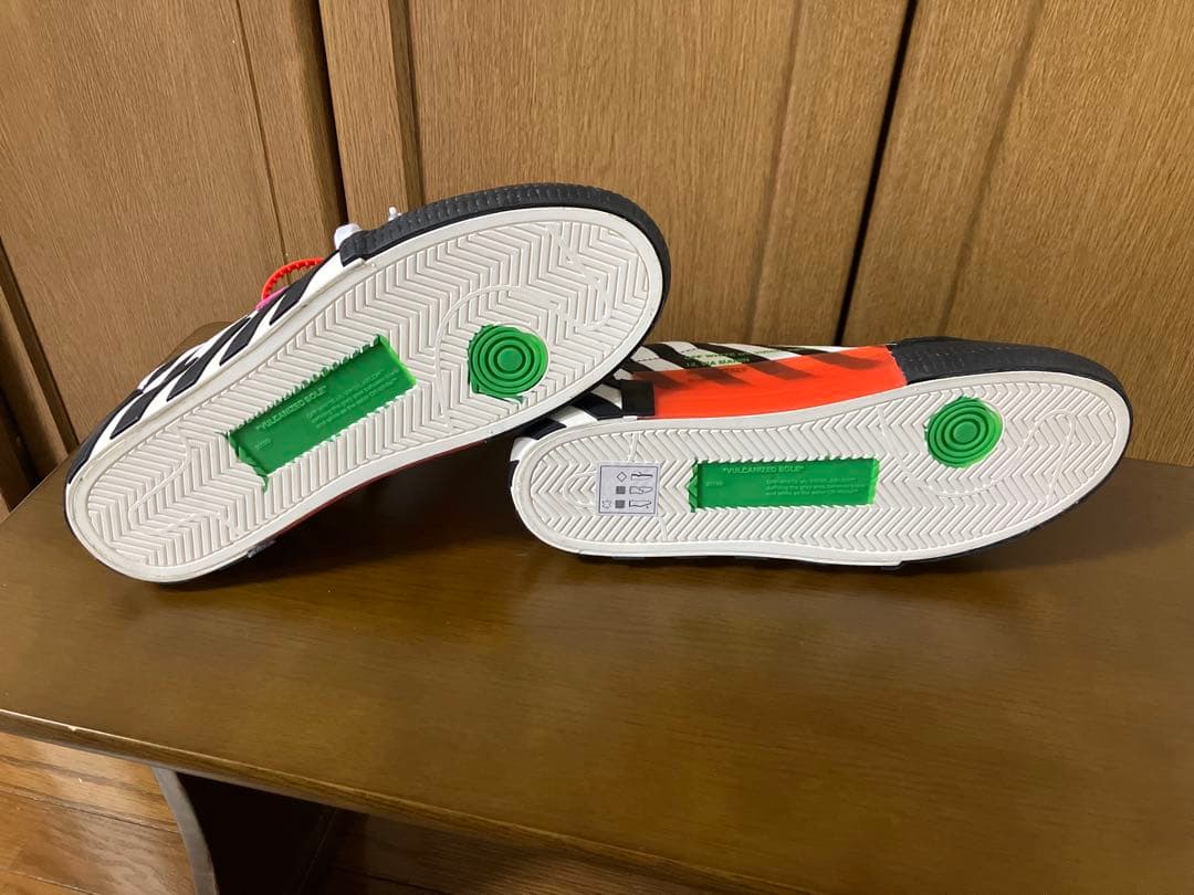 オフホワイト OFF WHITE ダイアゴナル ロー バルカナイズド