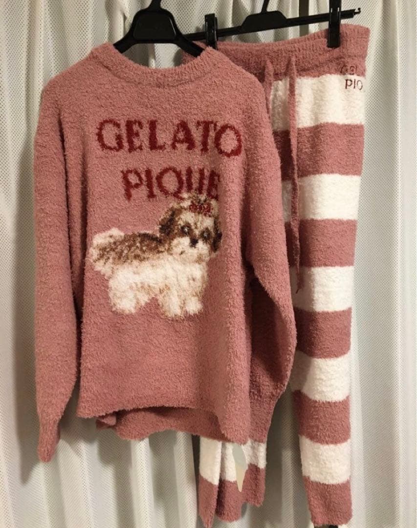 Gelato Pique シーズージャガードプルオーバーセットアップ