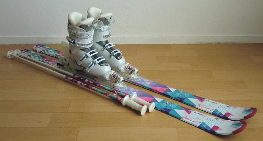 ■■12月・1月限定■送料無料■Hart■女性用スキーセット■150/25■■