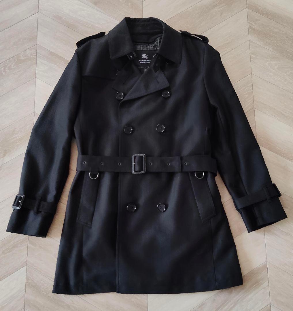 ✨美品✨バーバリーブラックレーベル　トレンチコート ライナー　ブラック　Ｌ