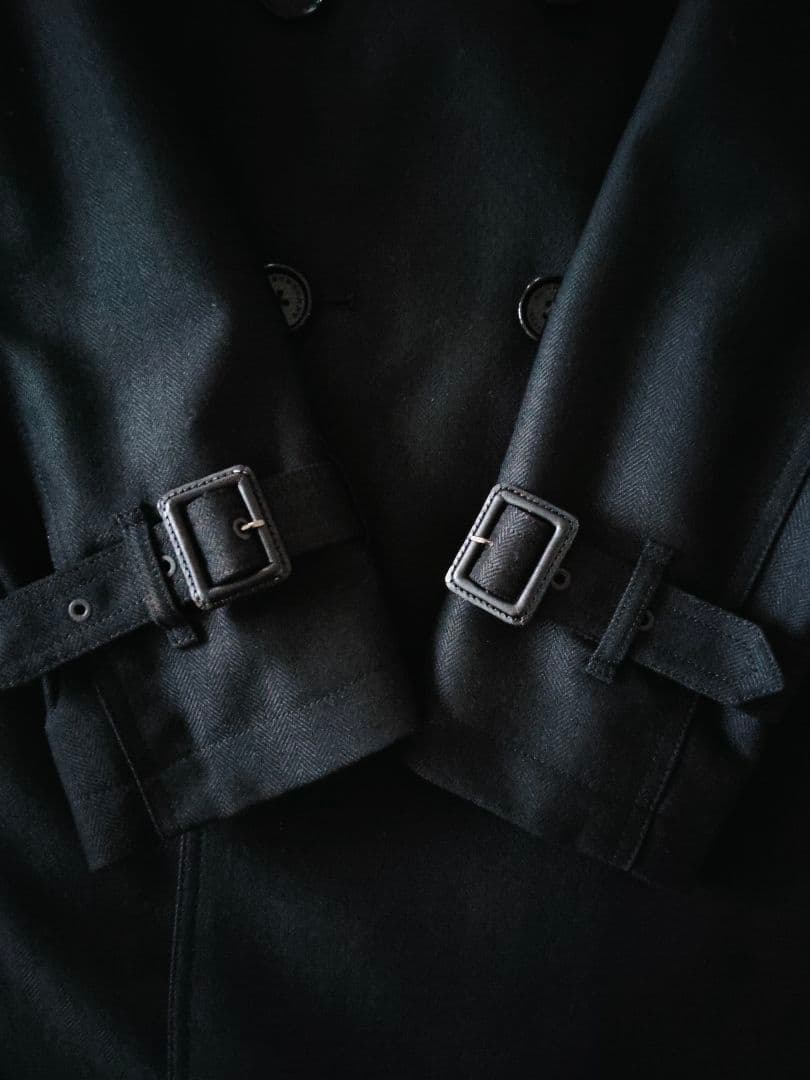 ✨美品✨バーバリーブラックレーベル　トレンチコート ライナー　ブラック　Ｌ