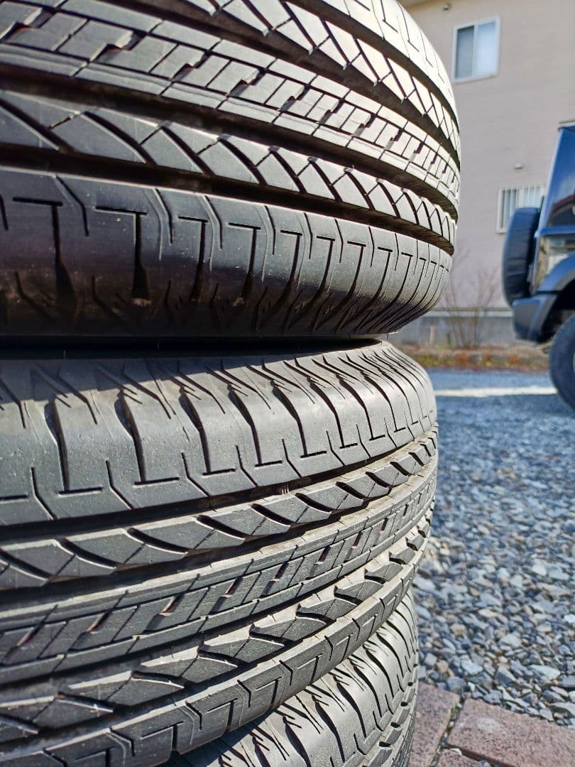 新車外し ジムニーノマド 2本タイヤセット 195/80R15