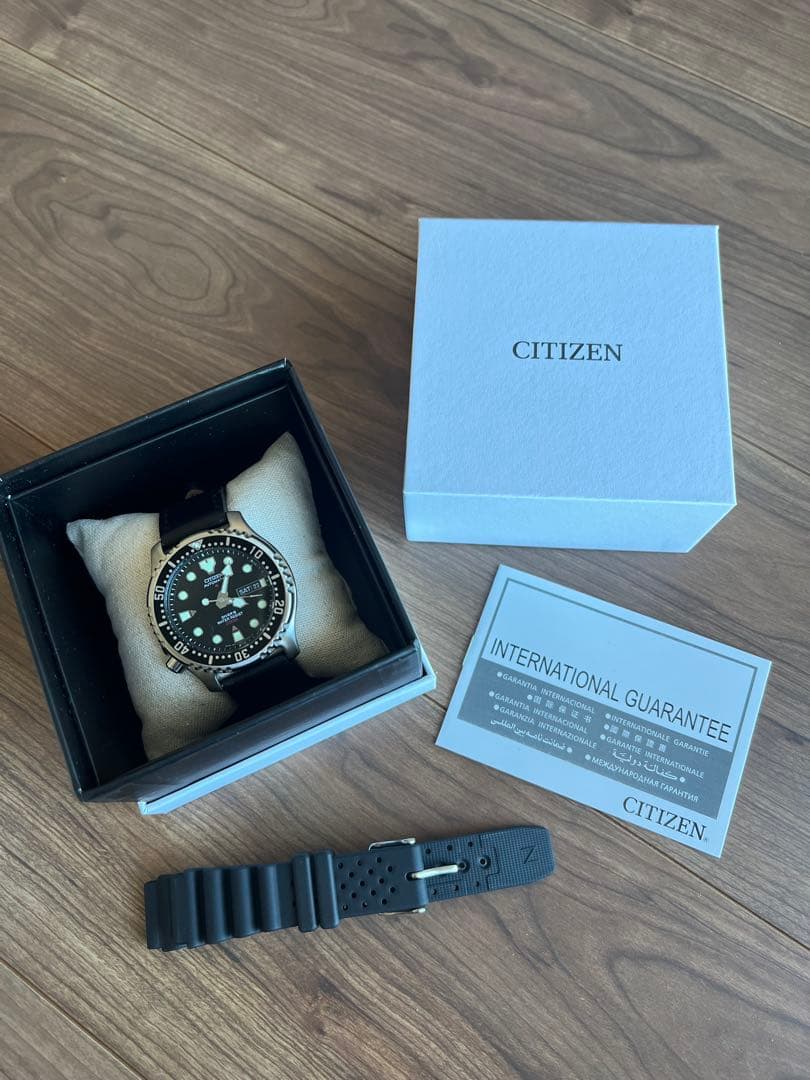 【極美品】CITIZEN プロマスター NY0040−09E 自動巻 ダイバーズ