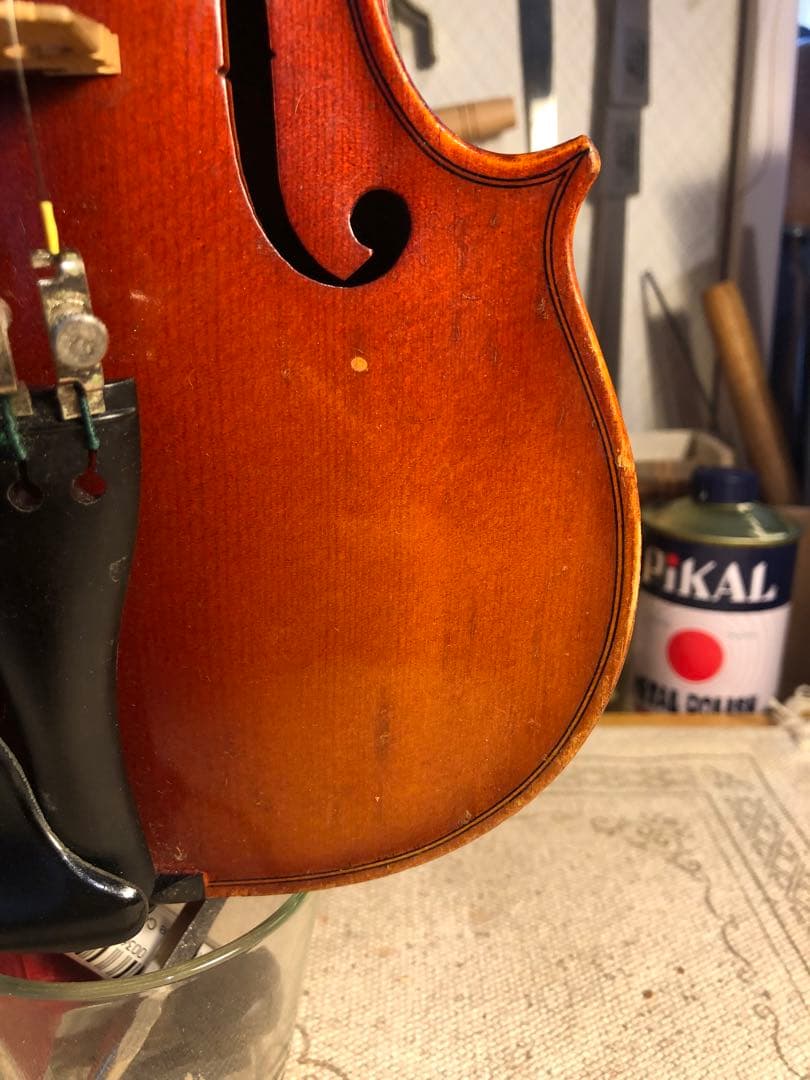 【駒&魂柱調整済】Suzuki分数バイオリンNo280 1/4 1991