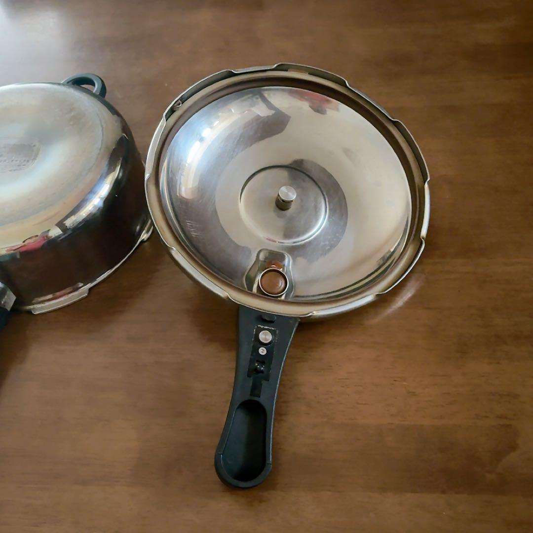0活力鍋　アサヒ軽金属　圧力鍋 取扱説明書付き