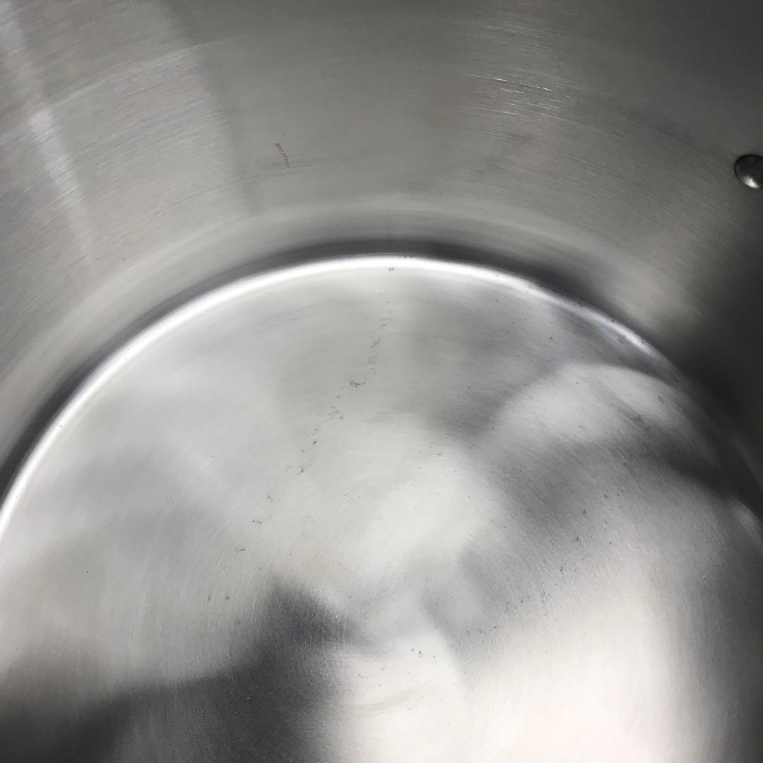 未使用保管品 半寸胴鍋 36cm 平和アルミ製作所 Pro Gourmet 蓋付