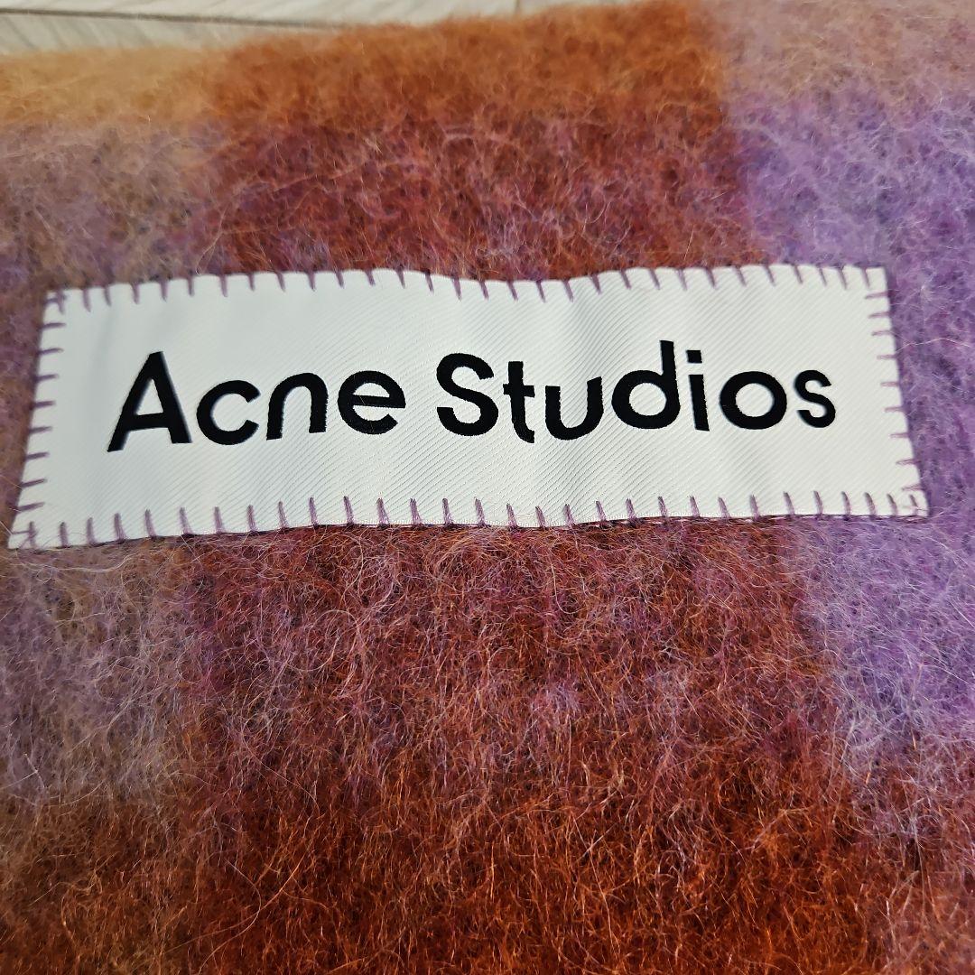 ★試着程度　Acne Studios マフラー　33%アルパカ&モヘア20%