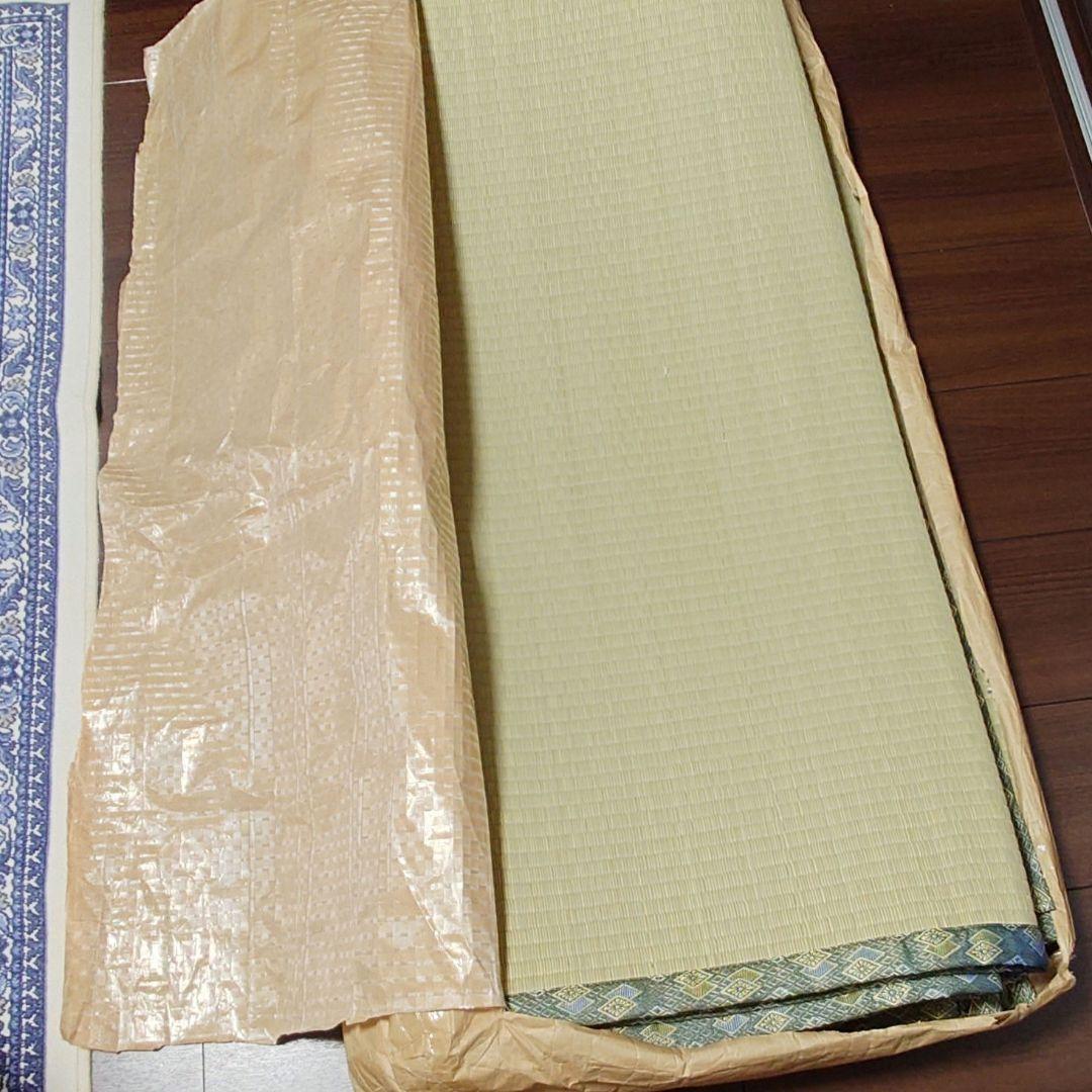 【新品未使用】国産 い草カーペット 本間８畳