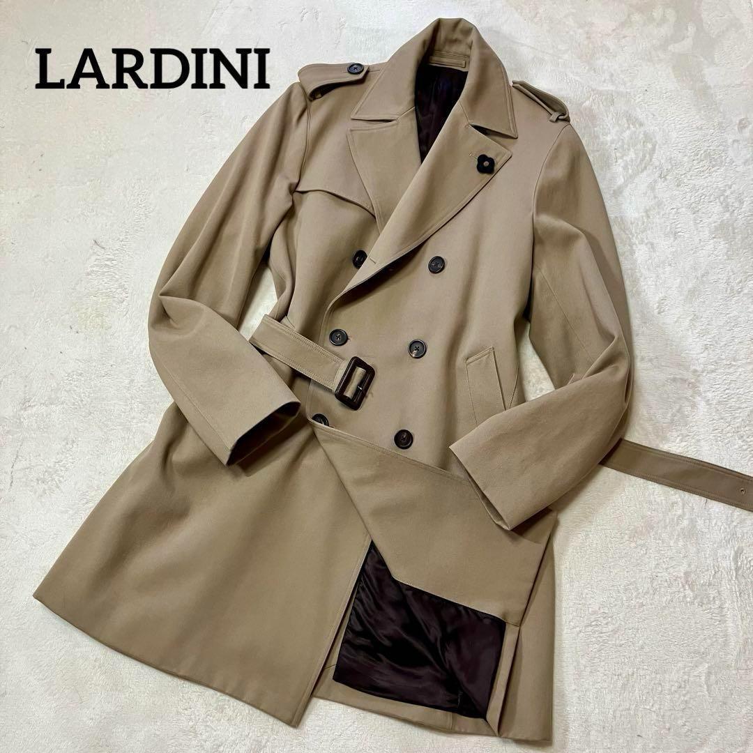 [未使用級]ラルディニー　トレンチコート　ウール　ベルト　プートニエール　48