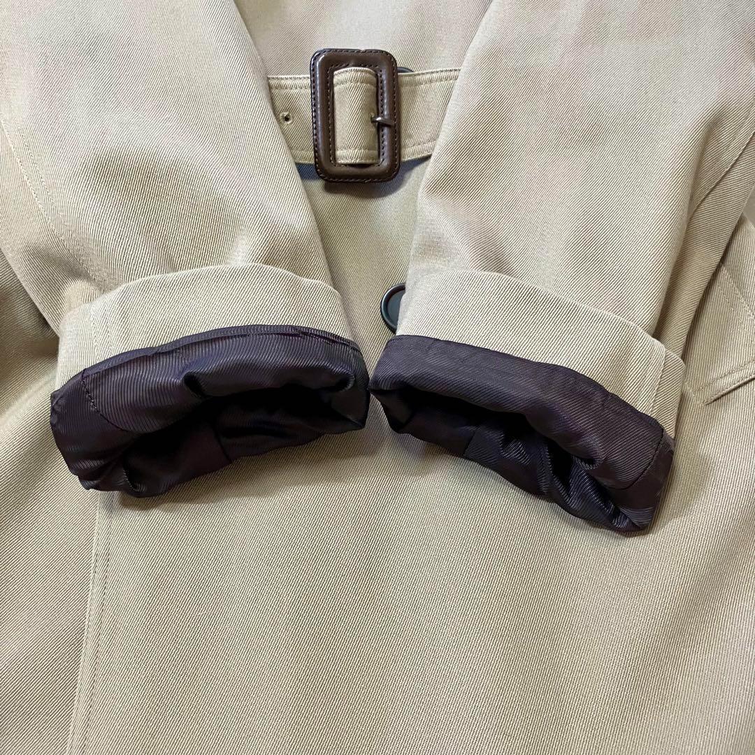 [未使用級]ラルディニー　トレンチコート　ウール　ベルト　プートニエール　48