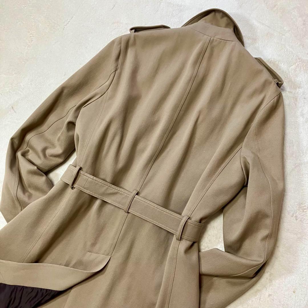 [未使用級]ラルディニー　トレンチコート　ウール　ベルト　プートニエール　48