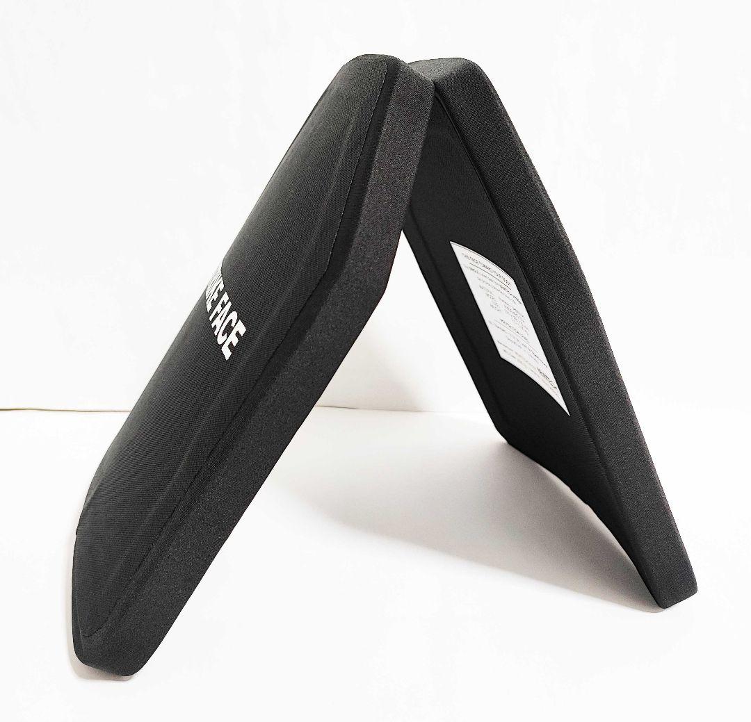 NIJ IV レベル４ 防弾プレート Lサイズ ２枚 セット Newtech