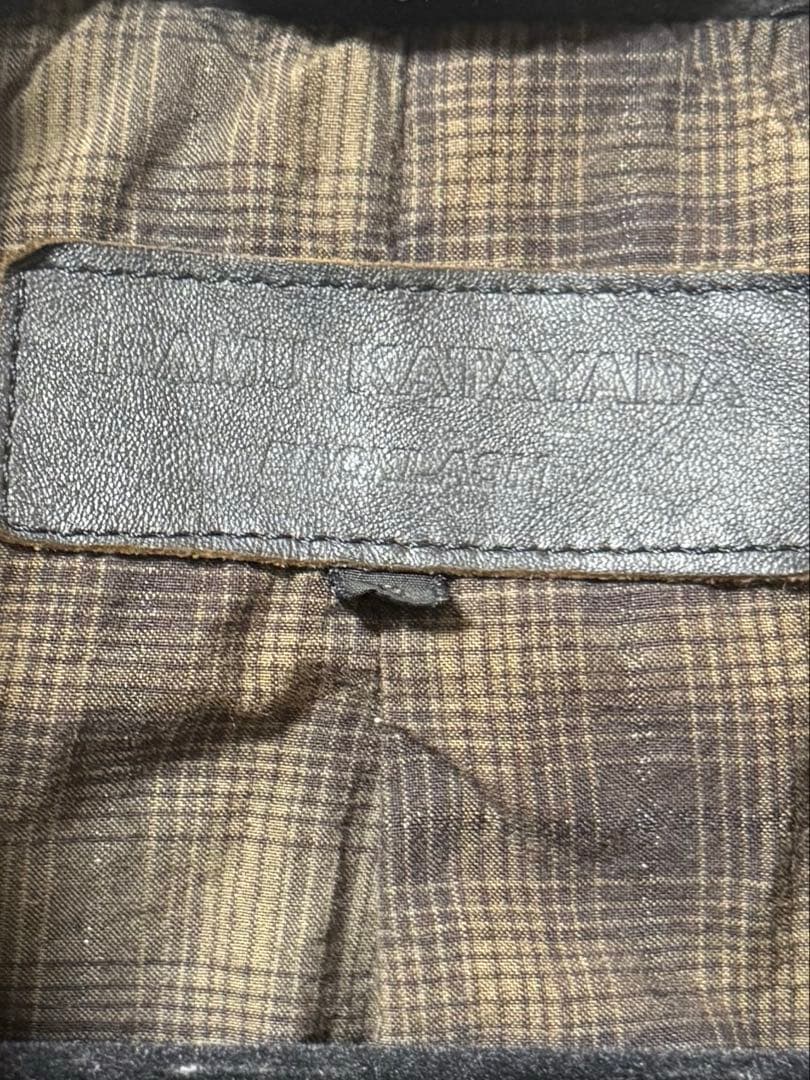 ISAMUKATAYAMA BACKLASH レザージャケット